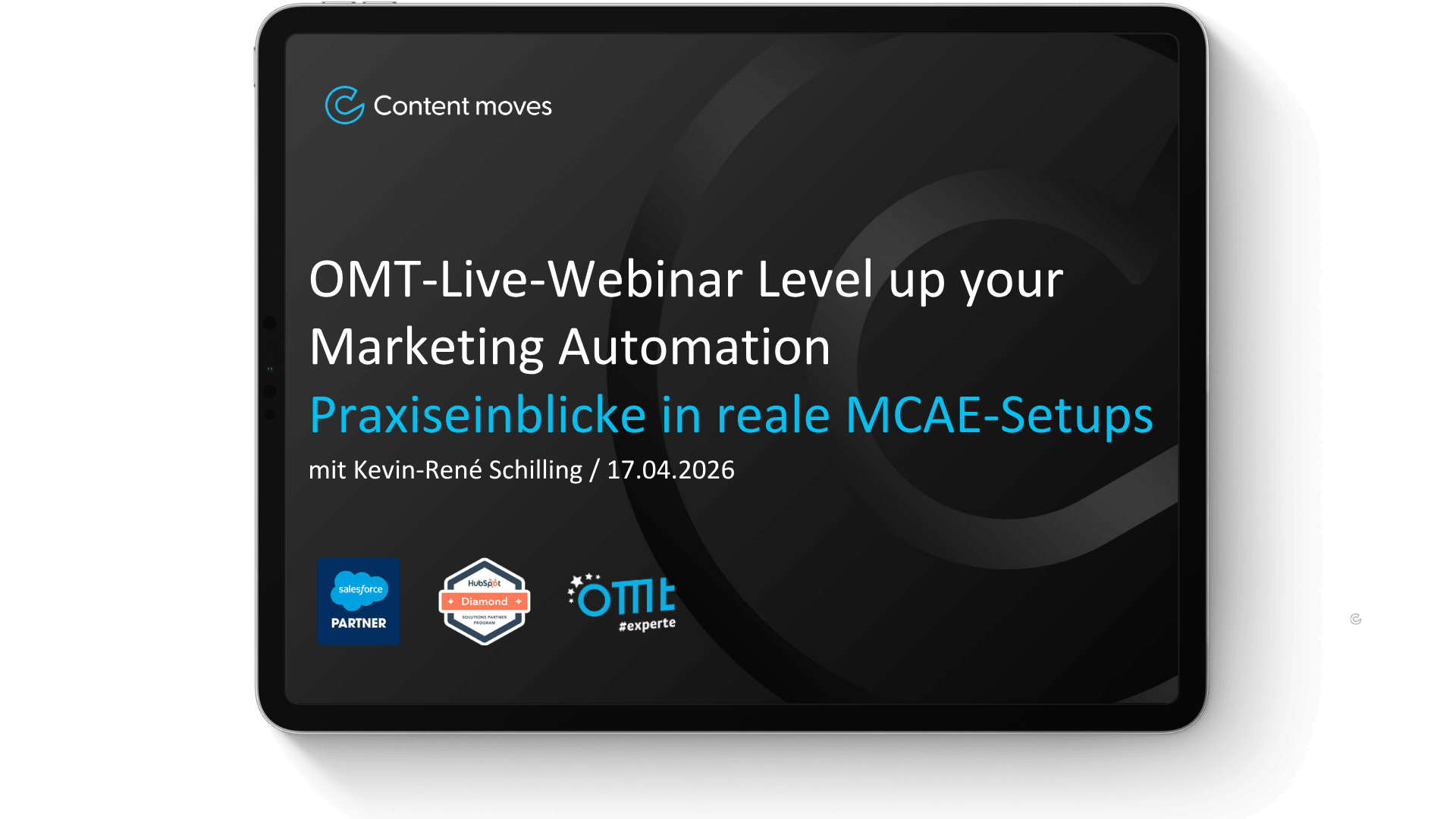 OMT Live Webinar – Level up your Marketing Automation